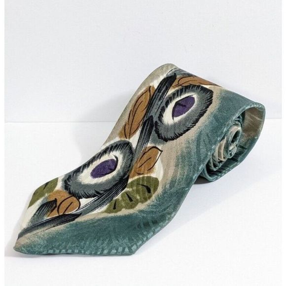 Retro Styled Vintage Neck Tie - Wembley Starshine Prints - Picture 1 of 4